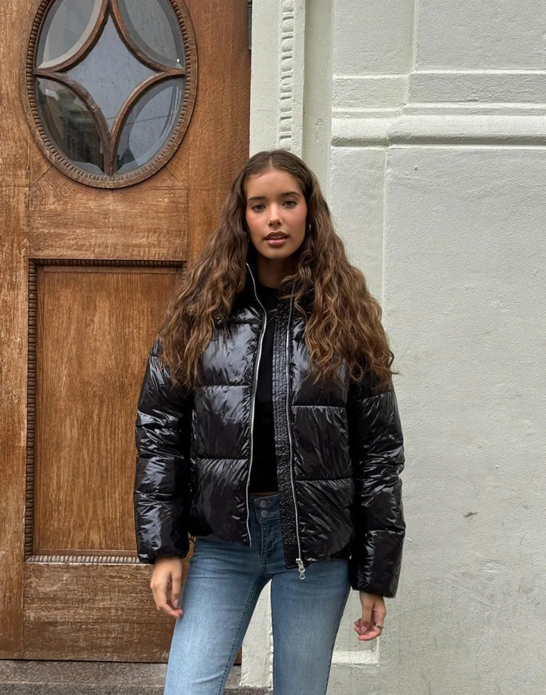 Shiny Puffer Jacket