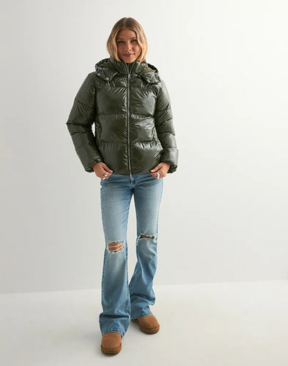 Shiny Puffer Jacket