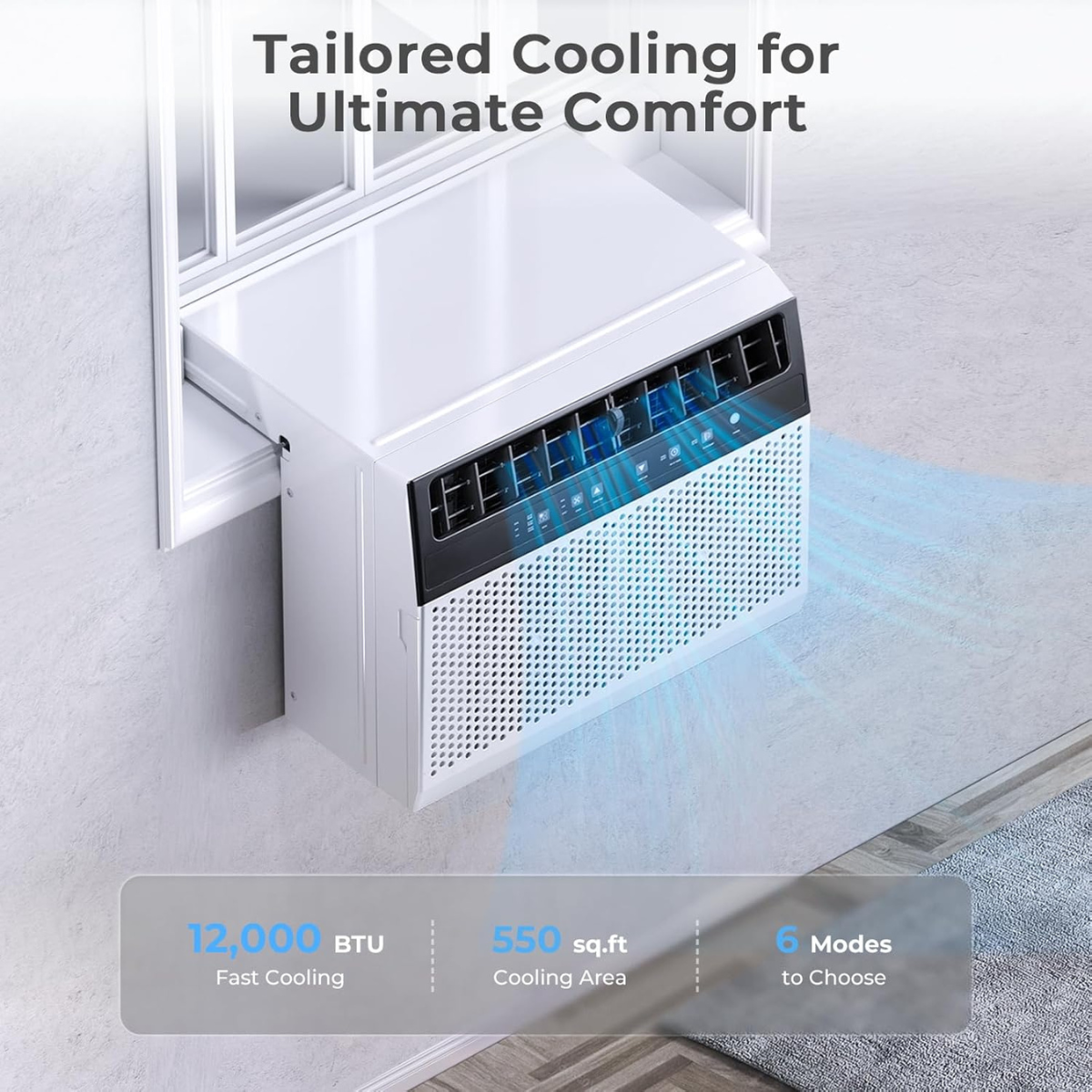 U-Shaped Window Air Conditioner