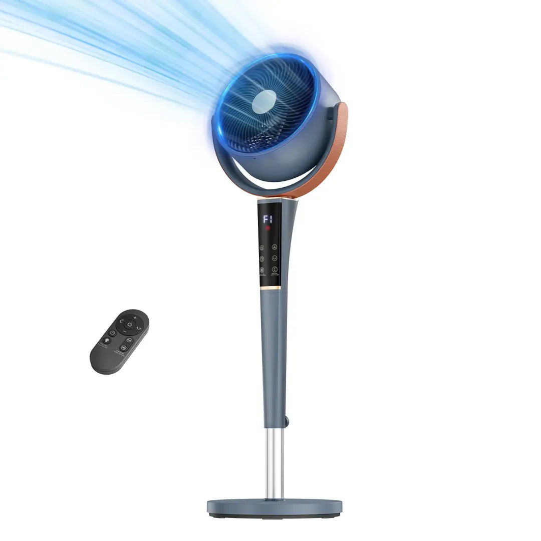 ⚡️ 72-HR CLEAROUT ⚡️ 120° Oscillating Standing Bedroom Fan ❄️