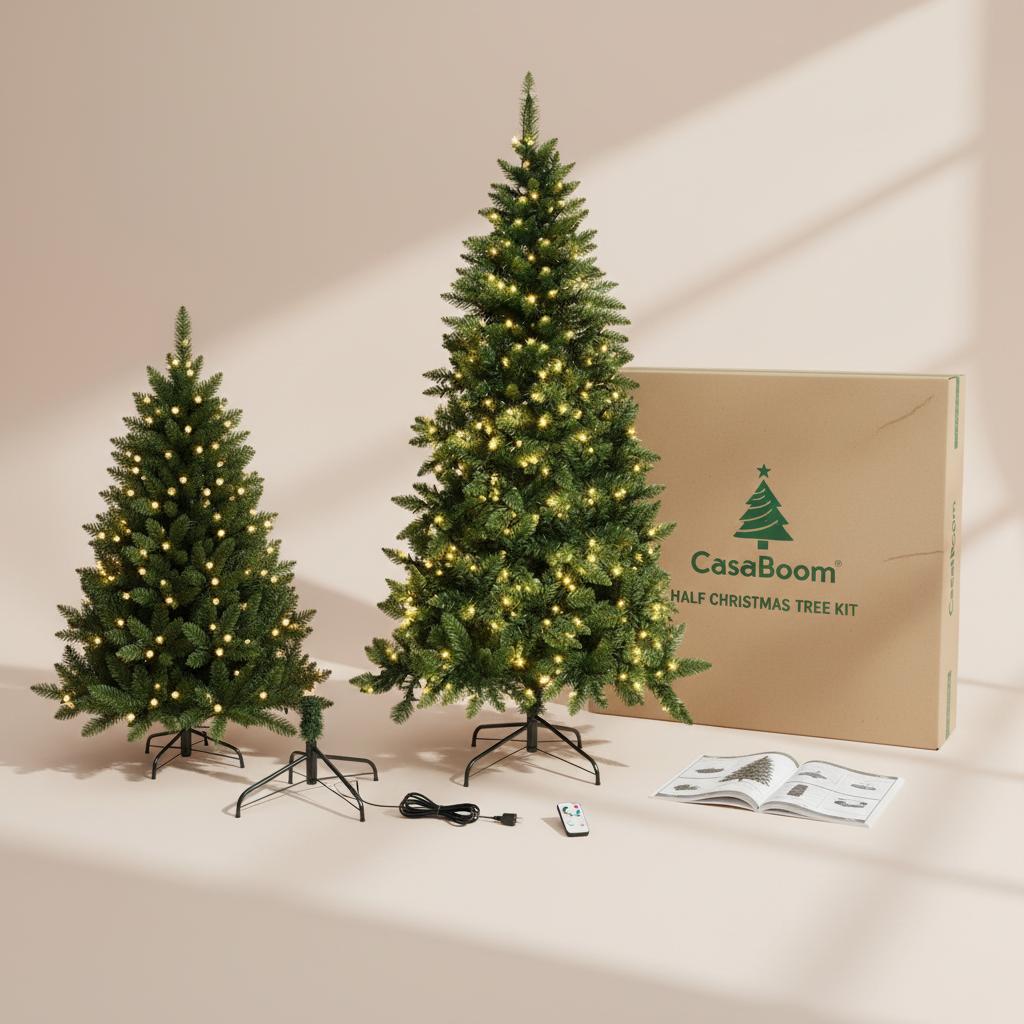 Half Christmas Tree