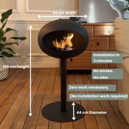 Minimalist & Elegant Fireplace