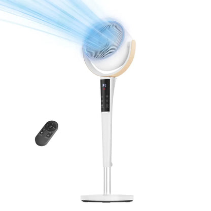 ⚡️ 72-HR CLEAROUT ⚡️ 120° Oscillating Standing Bedroom Fan ❄️